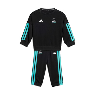 Mercedes AMG F1 2026 Baby-Set DNA Longsleeve Schwarz