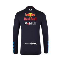 Red Bull Racing 2024 Team Sweatshirt mit 1/4-Reißverschluss für Herren