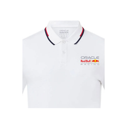 Red Bull Racing 2025 Herren Poloshirt Core Logo Weiß