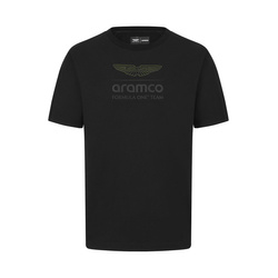 Aston Martin F1 2024 Herren T-Shirt Logo Stealth