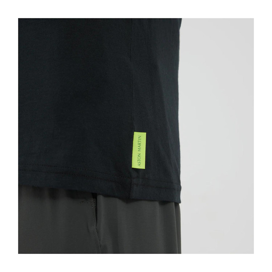 Aston Martin F1 Herren T-shirt Silverstone Schwarz