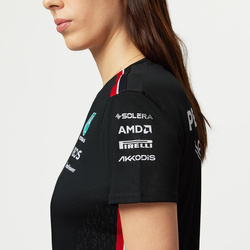 Mercedes AMG F1 Damen T-Shirt Team Black