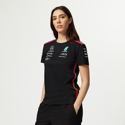 Mercedes AMG F1 Damen T-Shirt Team Black