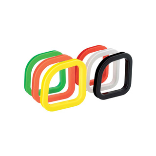 OMP Set mit Schultergurtschlitzen Rot