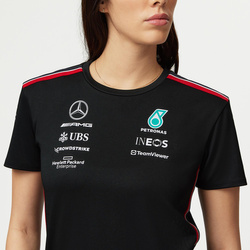 Mercedes AMG F1 Damen T-Shirt Team Black