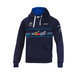 Sparco M-Sport Herren Kapuzensweatjacke Rally Car Dunkelblau