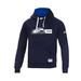 Sparco M-Sport Herren Kapuzensweatjacke Car Dunkelblau