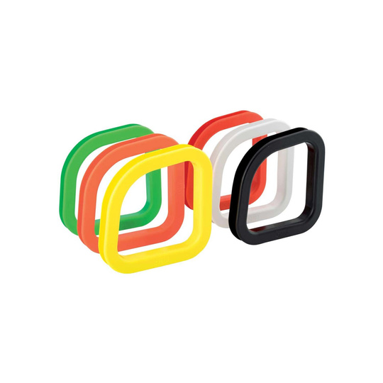 OMP Set mit Schultergurtschlitzen Rot